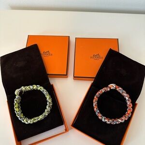 Hermès Silk Bracelets